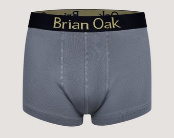 Herren dunkelgrau Jersey Boxershorts