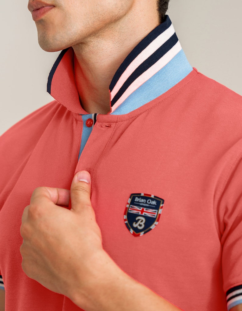 Men's Coral Polo main image 0