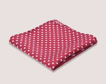 Maroon Pure Silk Pocket Square|  handkerchief, silk scarf, men's accessory, occasion wear