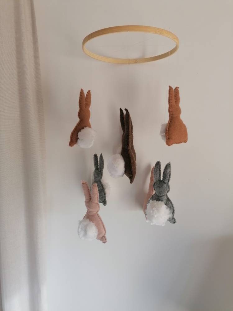 Mobile Bébé Modèle Lapin