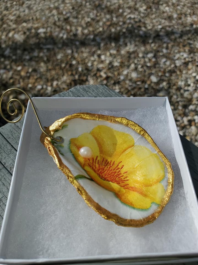 Oyster Ornaments Nautical Shells Gifts Spring mothers days *45 Cape Cod
