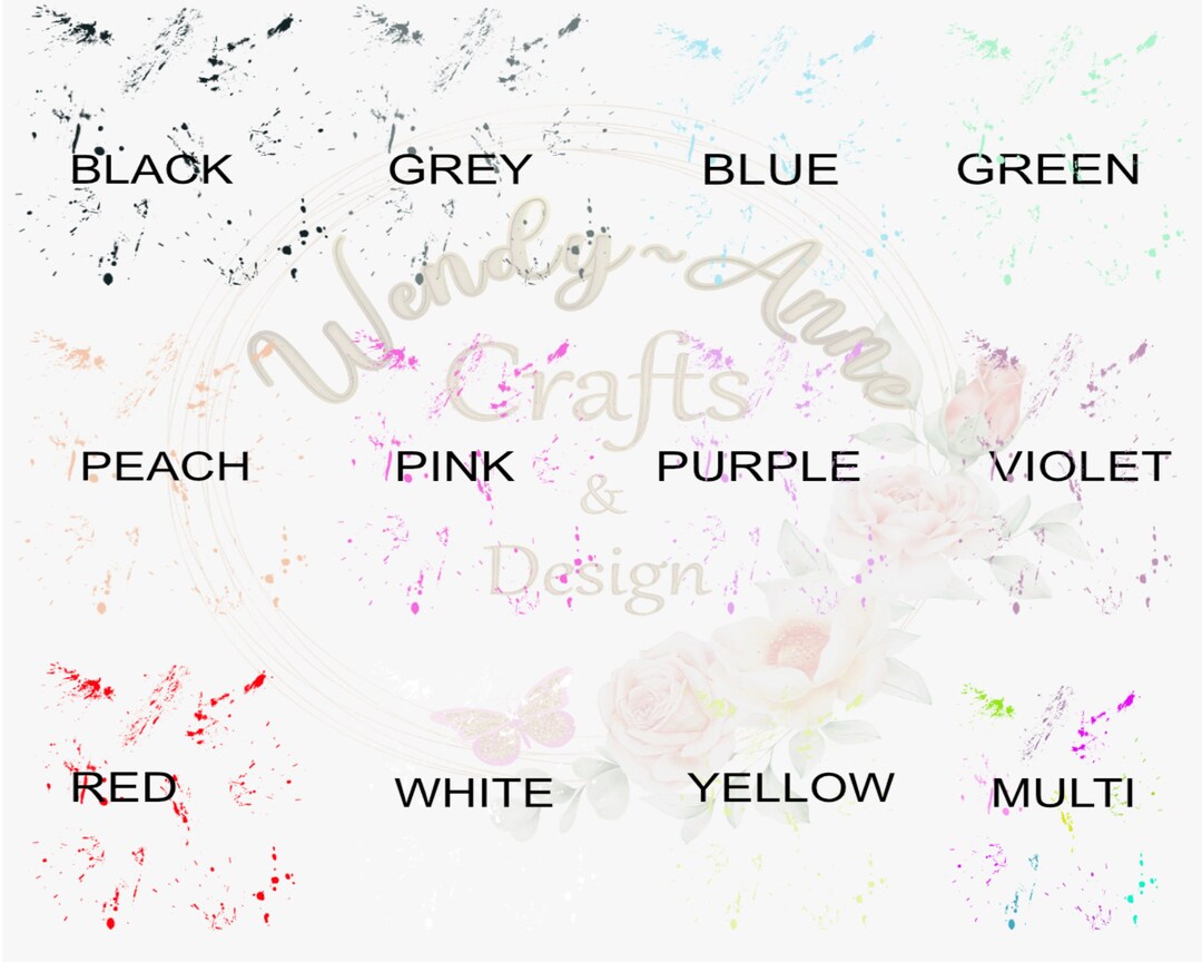 Splatter Background PNG for Sublimation Clipart - Etsy