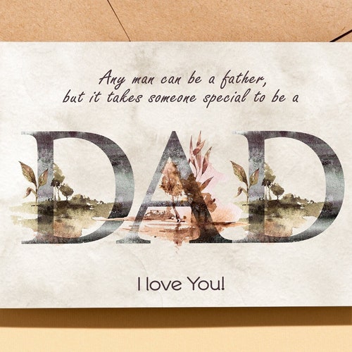 Father's Day Card for Husband Fathers Day Card From Wife - Etsy