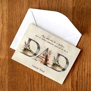 Printable Fathers Day Card for Husband From Wife. Fathers Day Card From ...