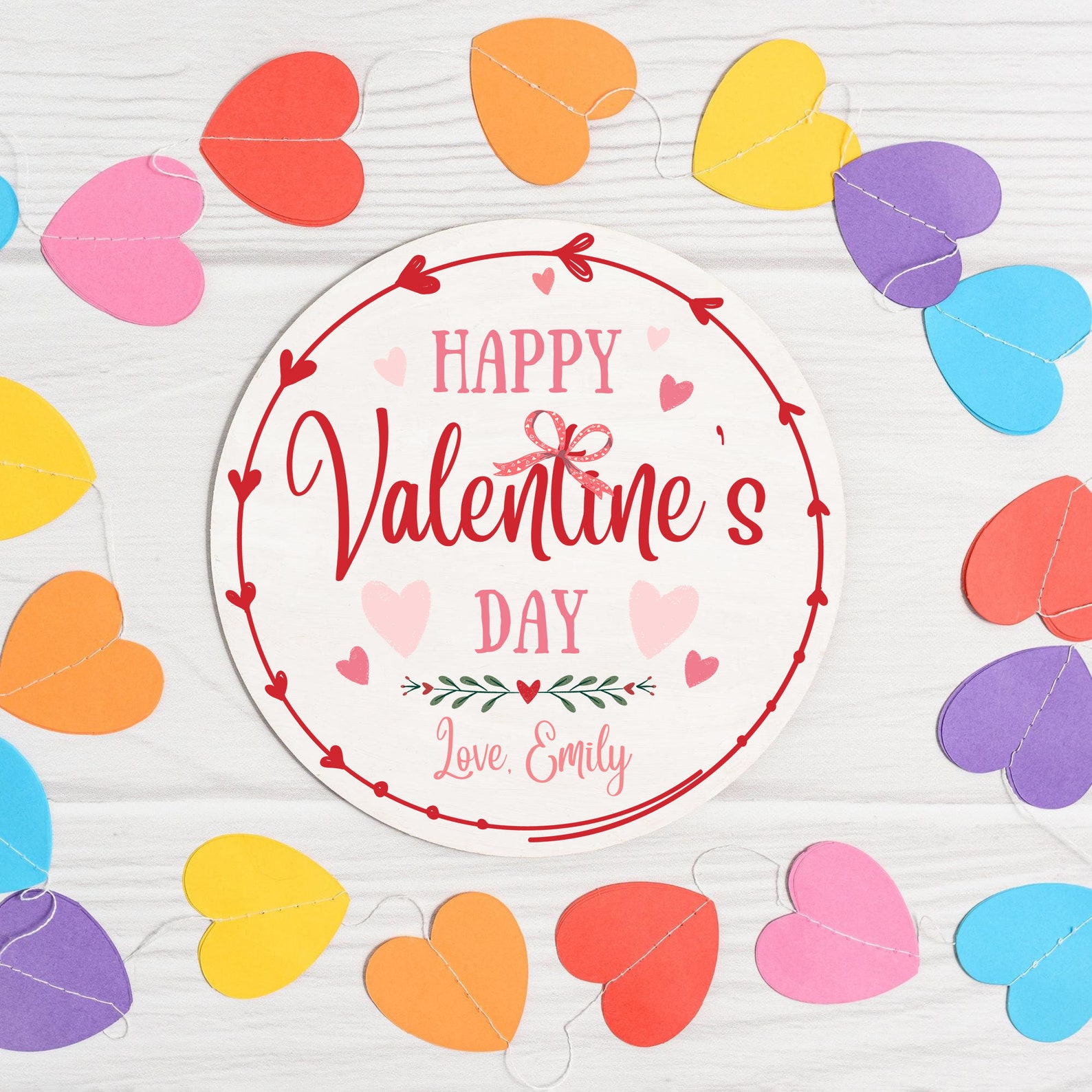 Printable Valentines Gift Tags Template. Editable Valentine | Etsy
