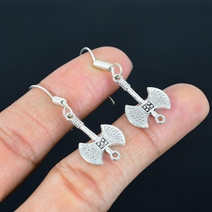 Silver Earrings 925 Sterling Silver Earrings Antique Design Earrings Tribal Handmade Drop & Dangle Jewelry Decent Earrings For Special Gifts