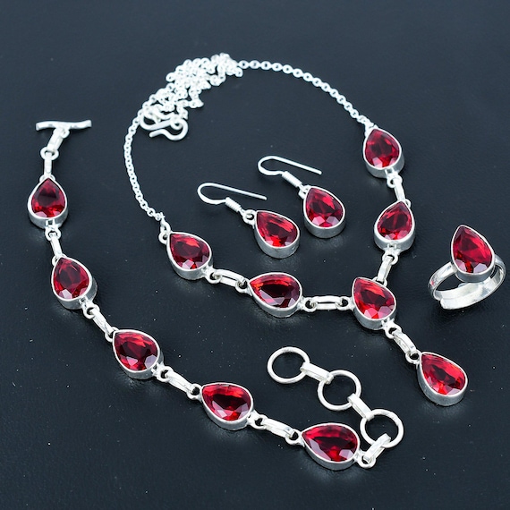 Bagues en argent Sterling 925 faites à la main, pierres précieuses