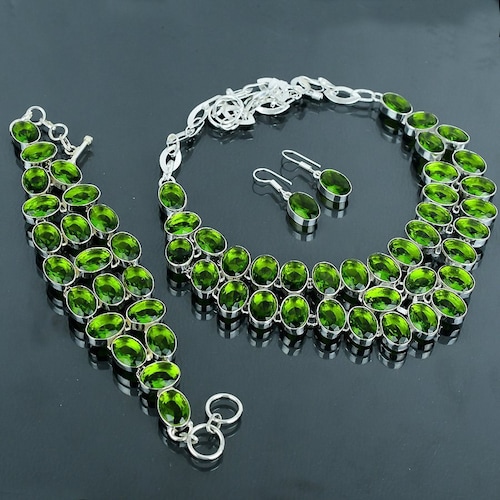 Pendentif Quartz Solaire Cristal Naturel 925 Argent Sterling 2.5 Pouces - Fait Main - Neuf Sans Emballage