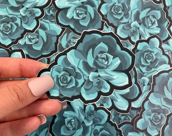Succulent Sticker - Green