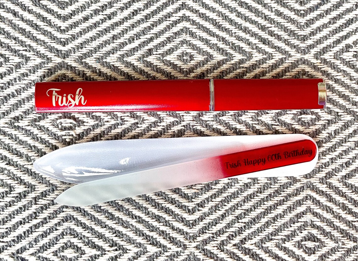Nail File / Personalised Nail File / Gift for Mum / Gift for Etsy