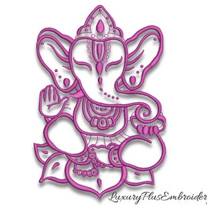 Ganesh Chaturthi embroidery designs pes machine elephant
