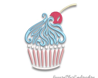 Cupcake embroidery machine designs pes muffin instant digital pattern