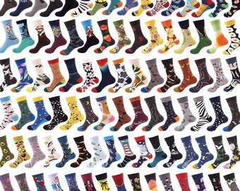Punny Novelty Fun Christmas Holiday Funny Pun Casual Dress Socks