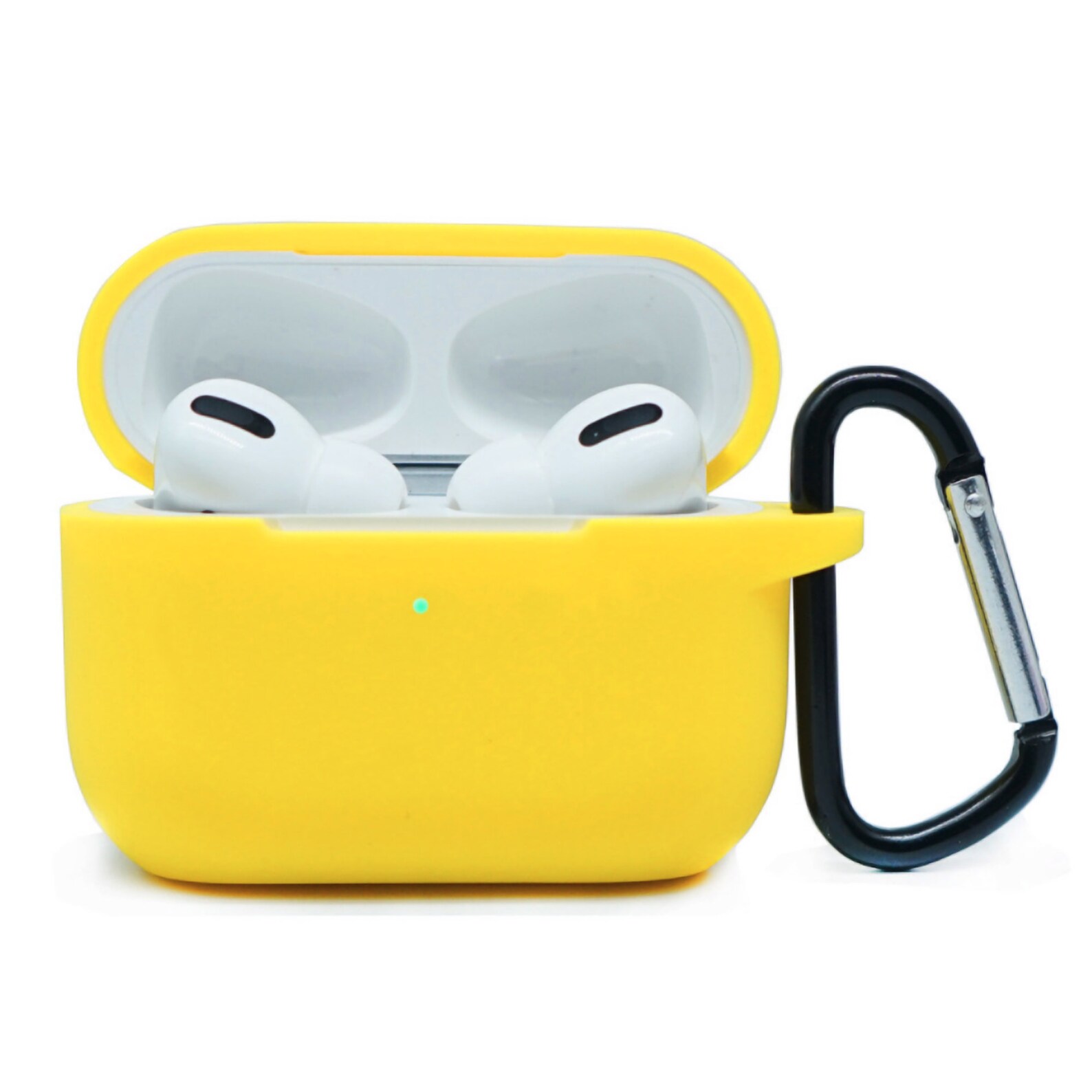 Airpods Pro Silicone Case Keychain Shockproof Protective Cover Etsy