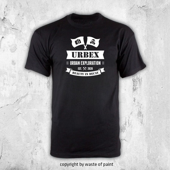 Urbex Shirt, Lost Places Urban Exploring, Urban Decay, Photography T-shirt  - Etsy