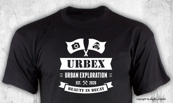 Urbex Shirt, Lost Places Urban Exploring, Urban Decay, Photography T-shirt  - Etsy