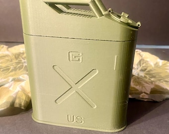 Jerry can piggy bank or container