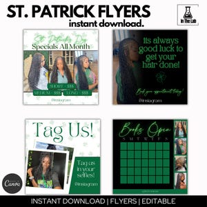 St.Patrick&#39;s Day Social Media Flyers