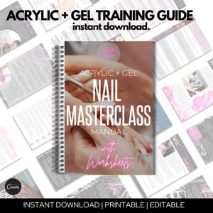 Acrylic + Gel E-Book Training Manual
