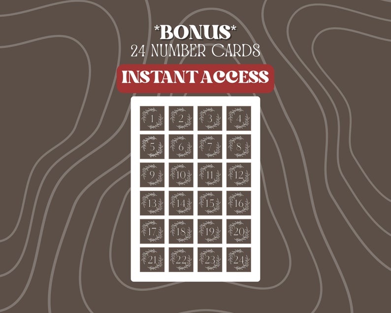 Printable Advent Calendar Activity Cards With Blank Cards Number printable-advent-calendar-activity-cards-with-blank-cards-number