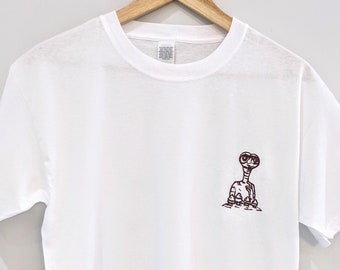 E.T Embroidered T-Shirt Unisex