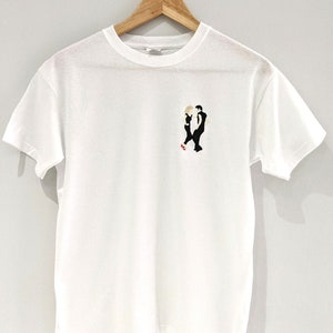 Camiseta unisex bordada de Grease