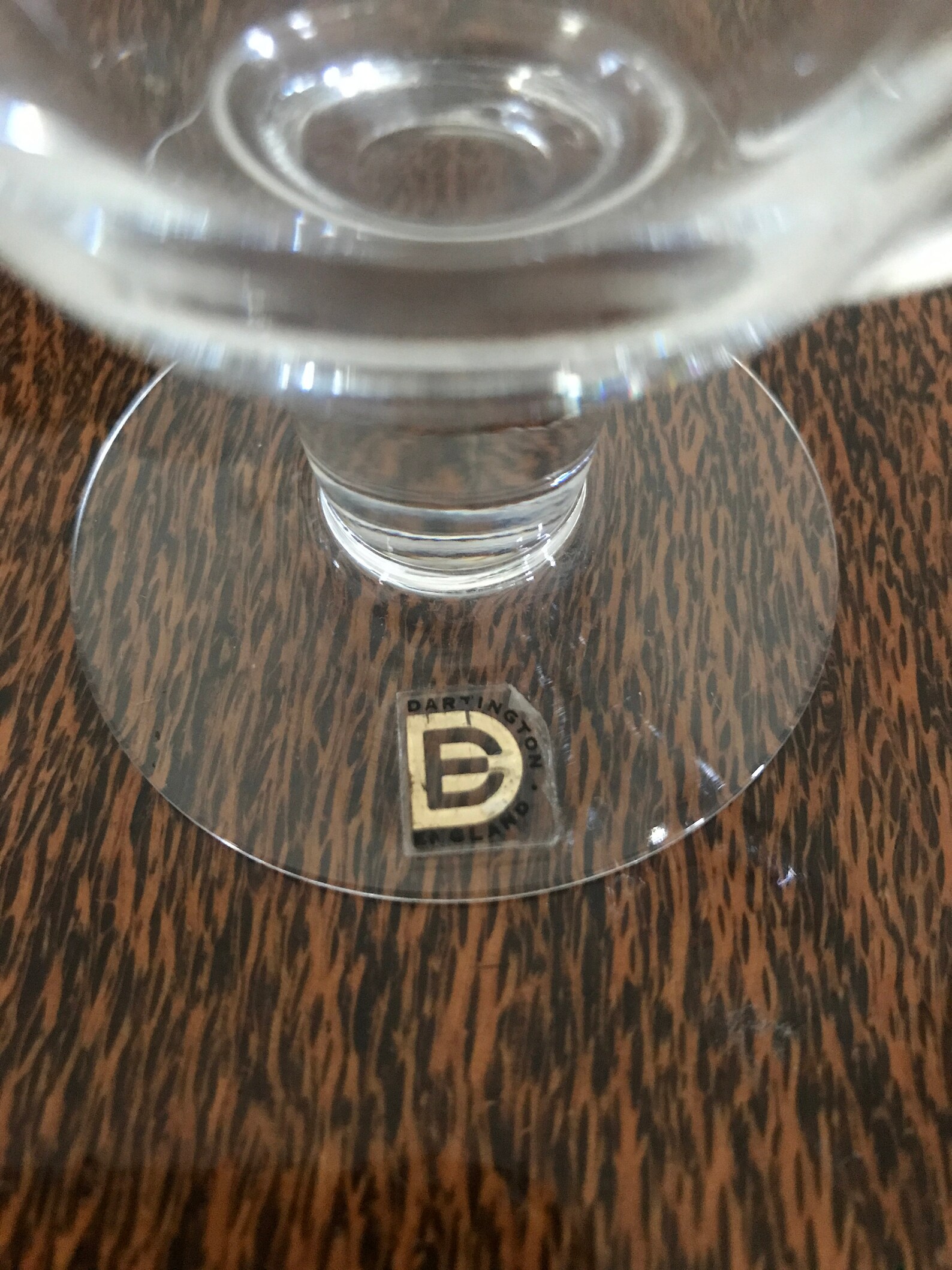 Vintage Dartington Crystal Irish Coffee Glasses 4 Frank Etsy