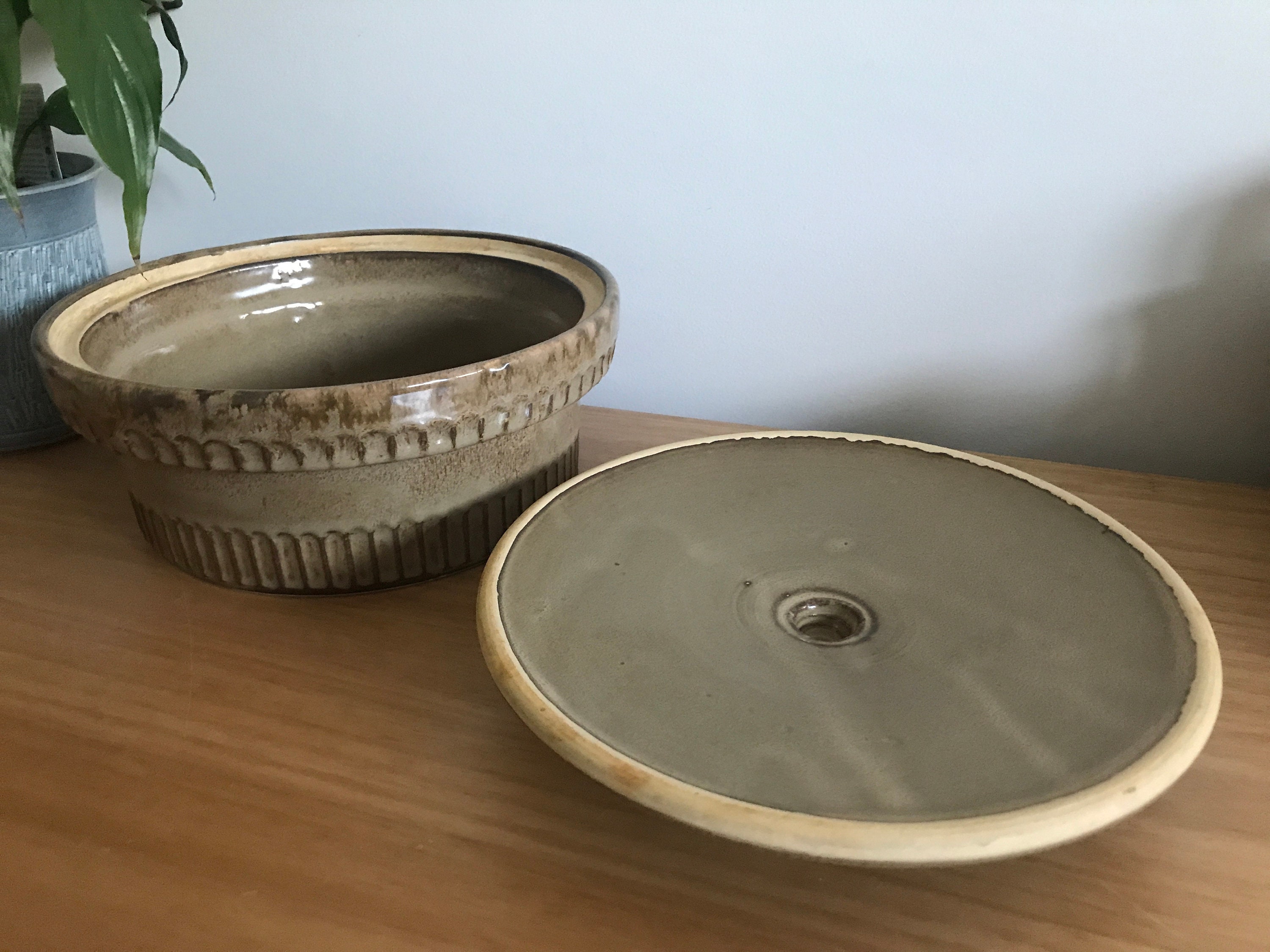 Vintage Bendigo Pottery Casserole Dish Bendigo Pottery Etsy Australia