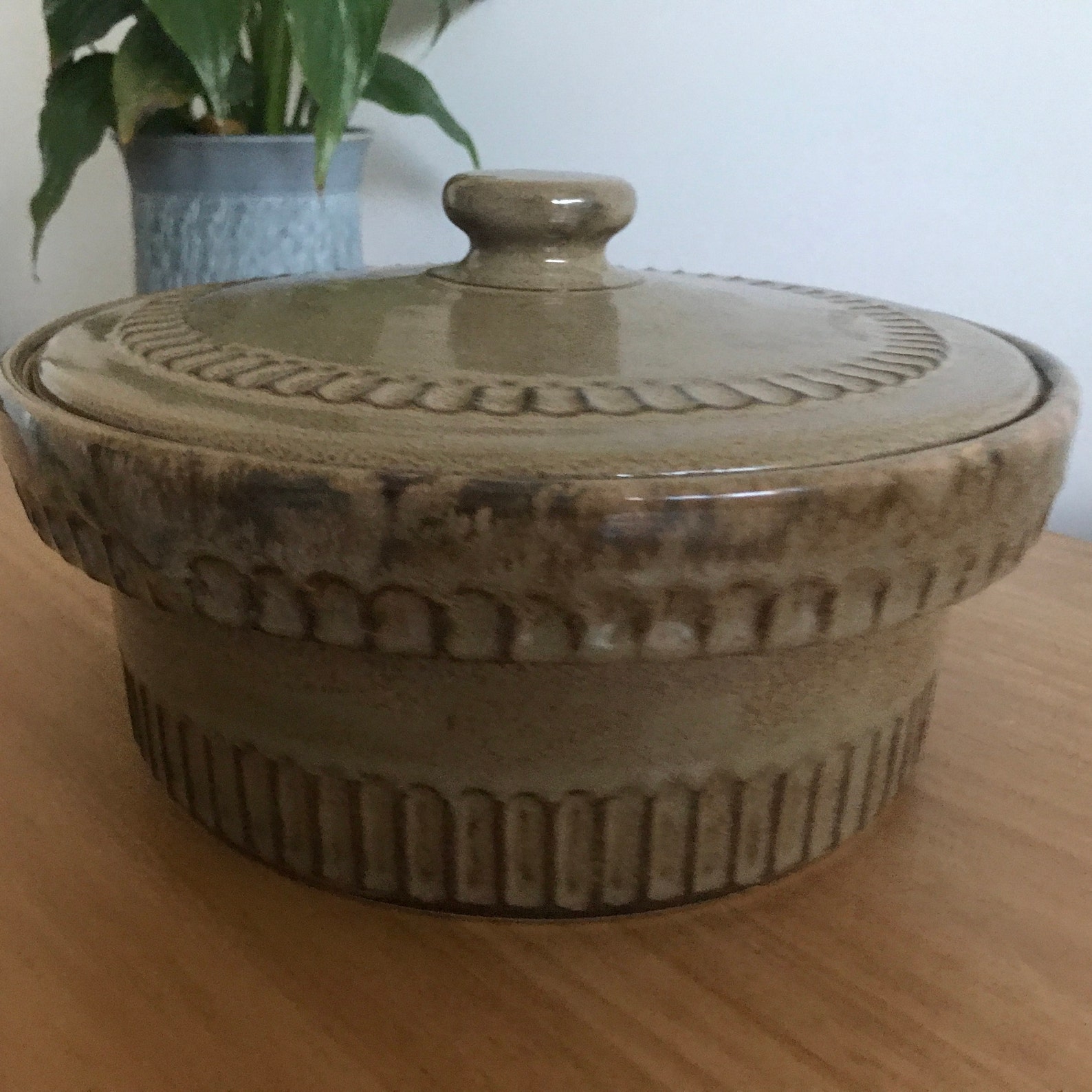 Vintage Bendigo Pottery Casserole Dish Bendigo Pottery Etsy Australia