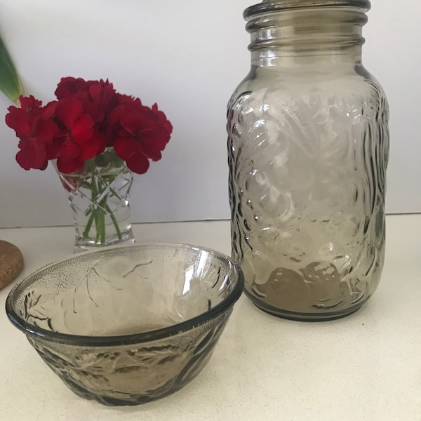 Italian Glass Jar Etsy Australia
