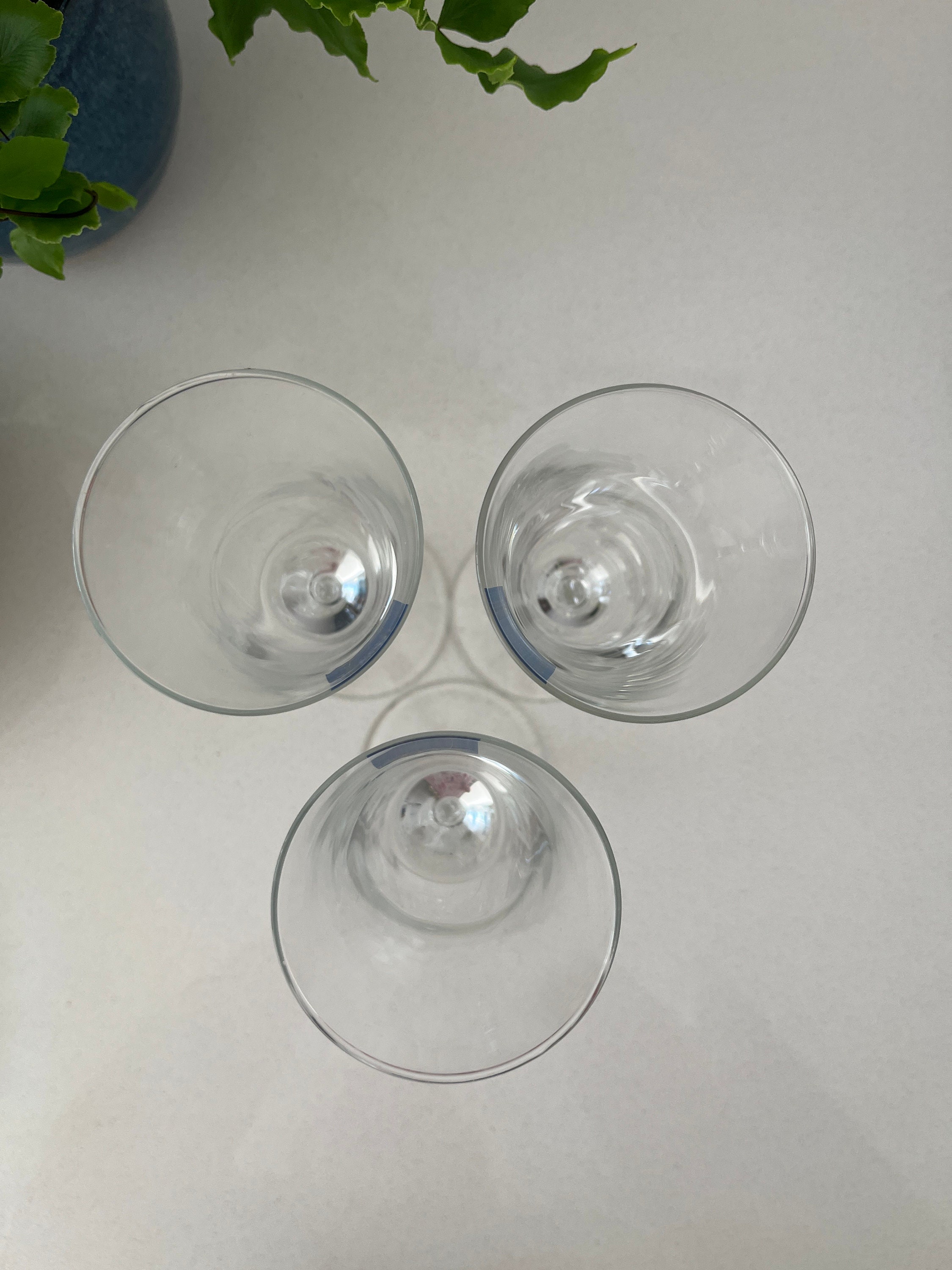 Paire De Flûtes à Champagne Luminarc Millénaire 2000, Verre Transparent, Vintage