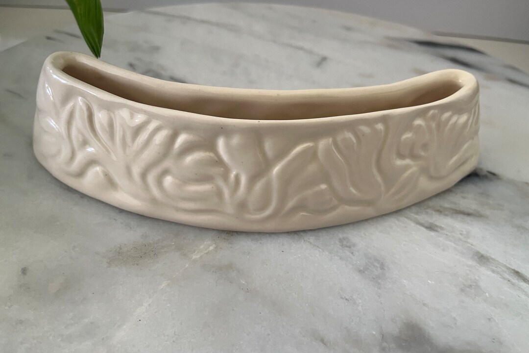 Vintage Albaware Pottery Trough Vase: Australian Studio Decor - Etsy UK