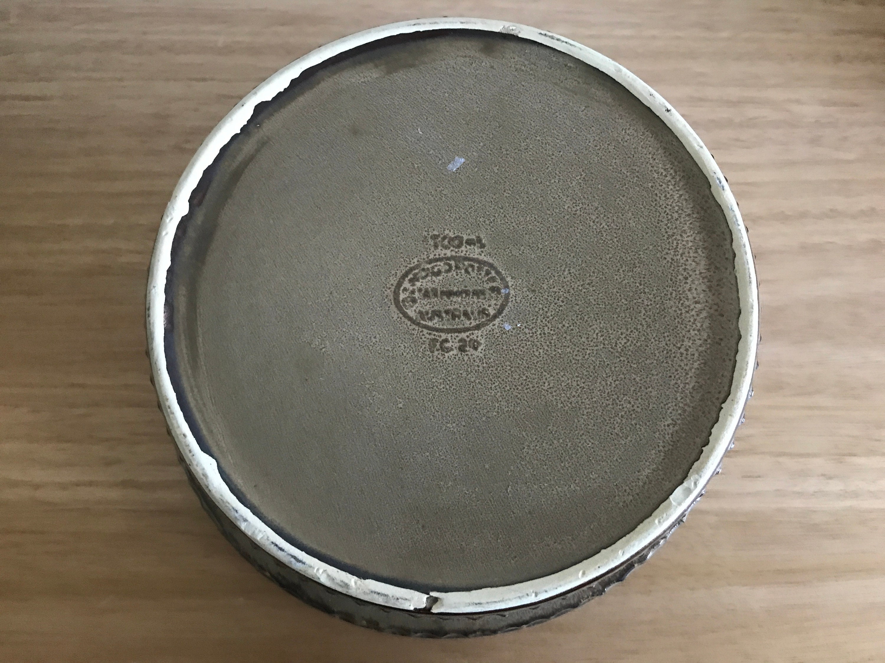 Vintage Bendigo Pottery Casserole Dish Bendigo Pottery Etsy Australia