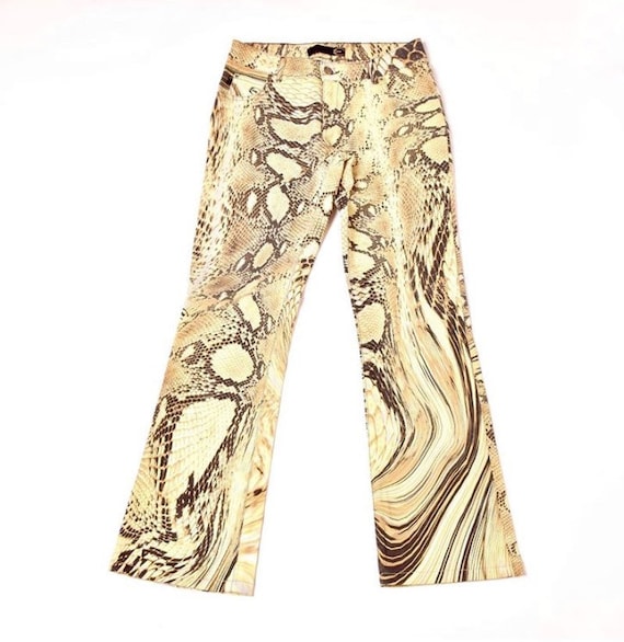 Just Cavalli Animal Print Jeans