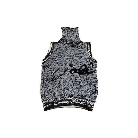 Jean Paul Gaultier Turtle Neck Tank