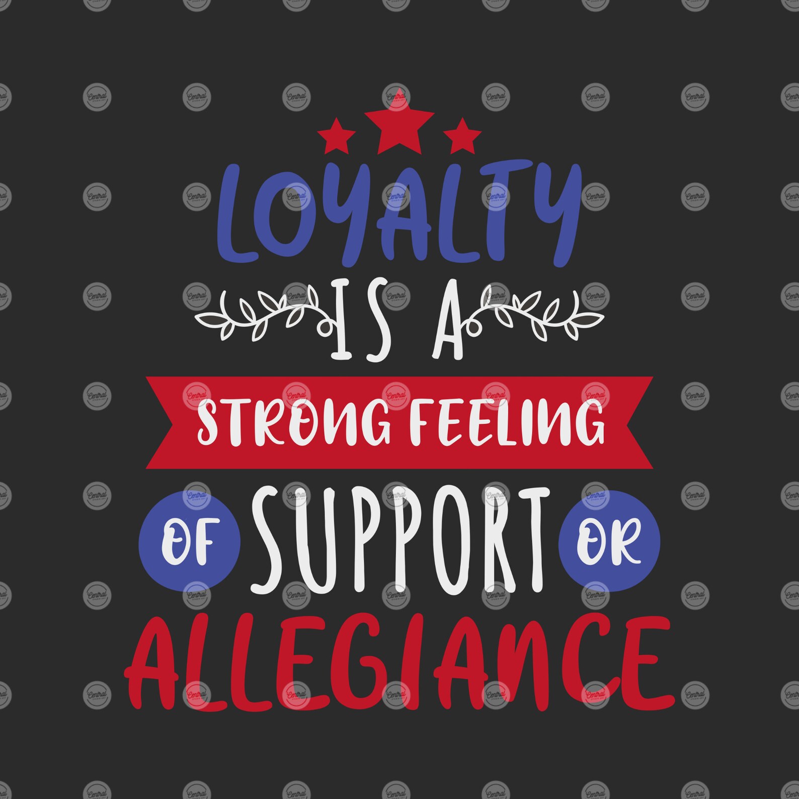 National Loyalty Day Digital Design Instant Downloads Art Etsy