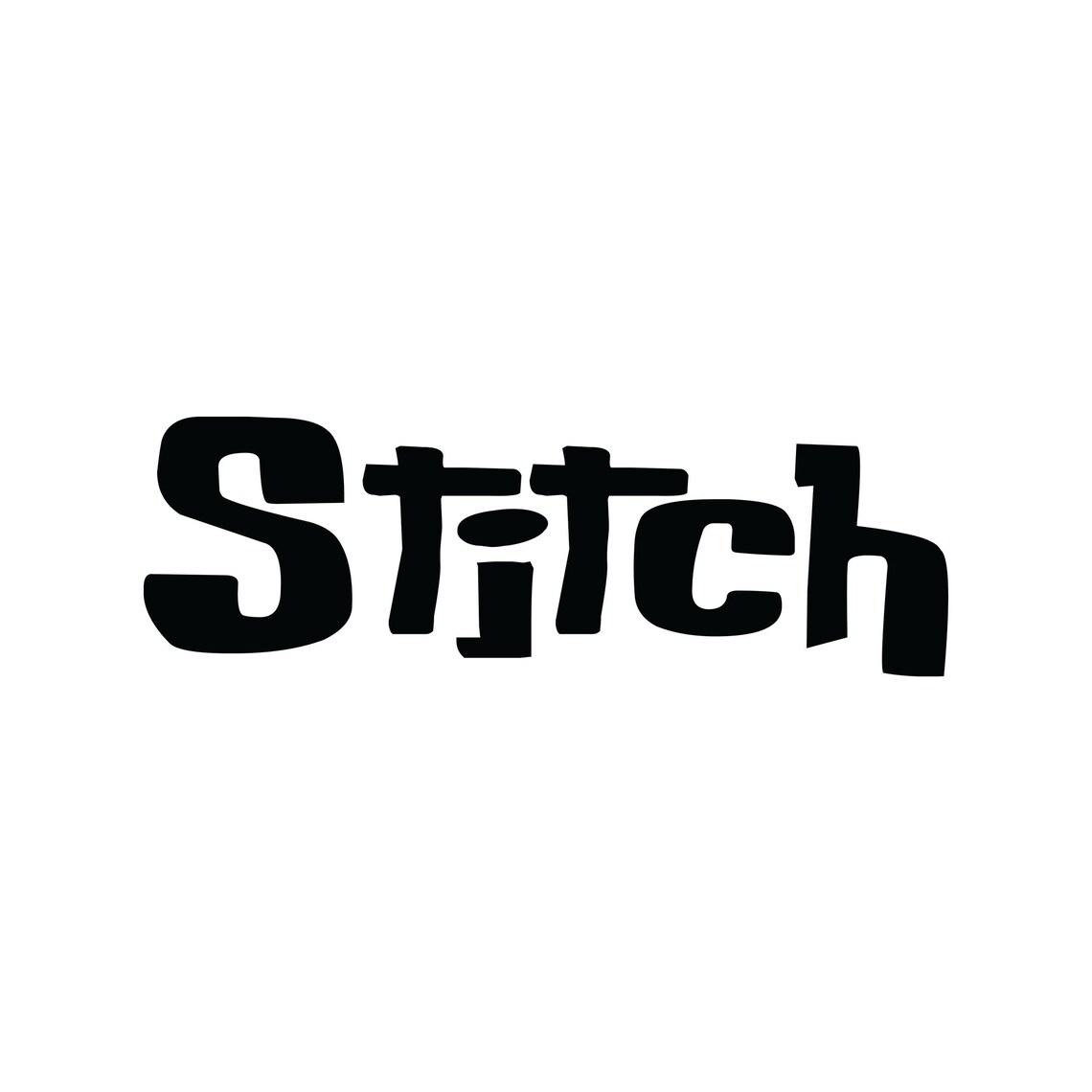 Stitch Word SVG