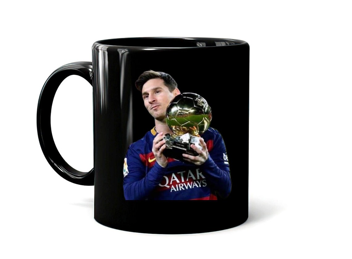 Lionel Messi Football Winner Coffee Tea White Black Mug Cup Etsy