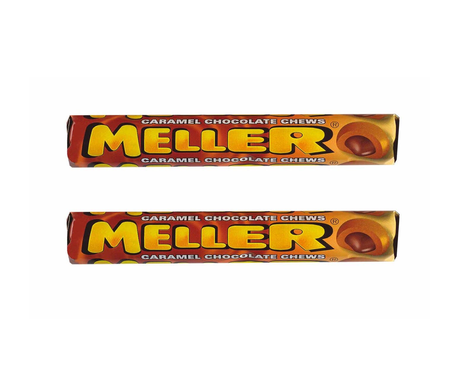 2 x MELLER Caramel Chocolate Filled Chews Chewy Candy 2 x 38g | Etsy