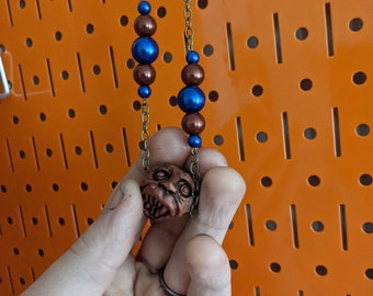 Bootleg Keshi Resin Jewelry Hopping Vampire