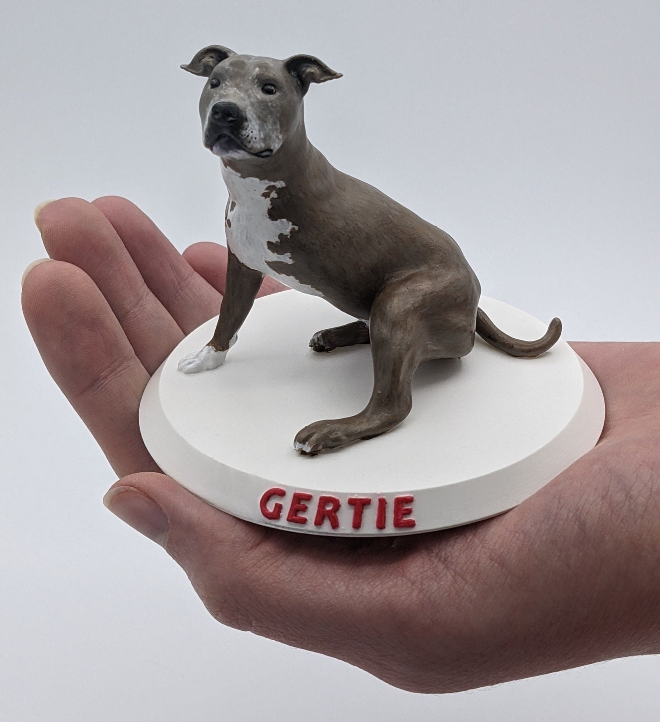 Custom Pet Statue Tripawd Dog Figurine Personalized Pet Gift Etsy