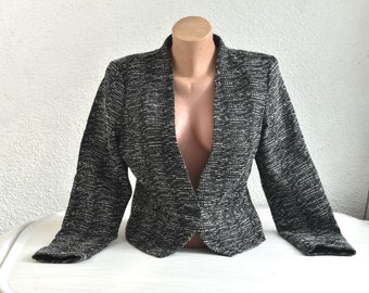 Blazer Femme NOA.N Gris Taille 38 - Fabriqué En France, Occasion Très Bon état, Style élégant