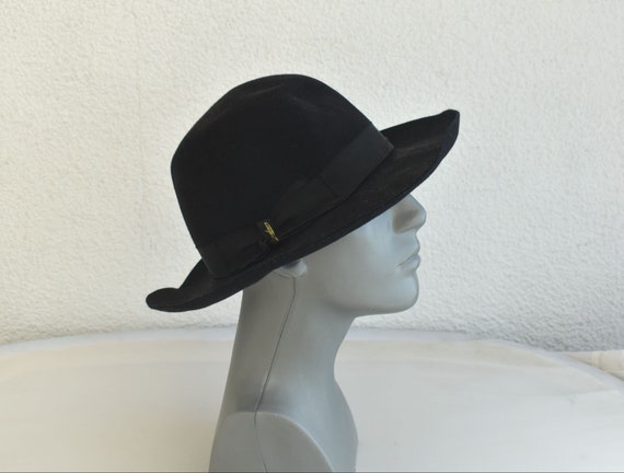 Vintage Borsalino Antica Casa Size 60 Italy Fedor… - image 1