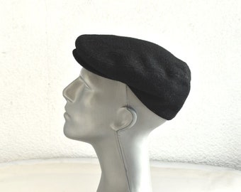 Vintage Hute Mutzen Topman Exclusiv Mens Flat Cap Size 57 Dark Brown Baker Boy Wool Hat Cap Newsboy Unisex Tweed Mariner Boy Hat