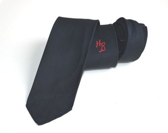 Corbata vintage de Edsor Kronen, Corbata azul, Italia, Europa, Alemania, Moda para hombre, Ropa de hombre, Accesorio de tela de seda retro para él, Padres, Regalo para hombre