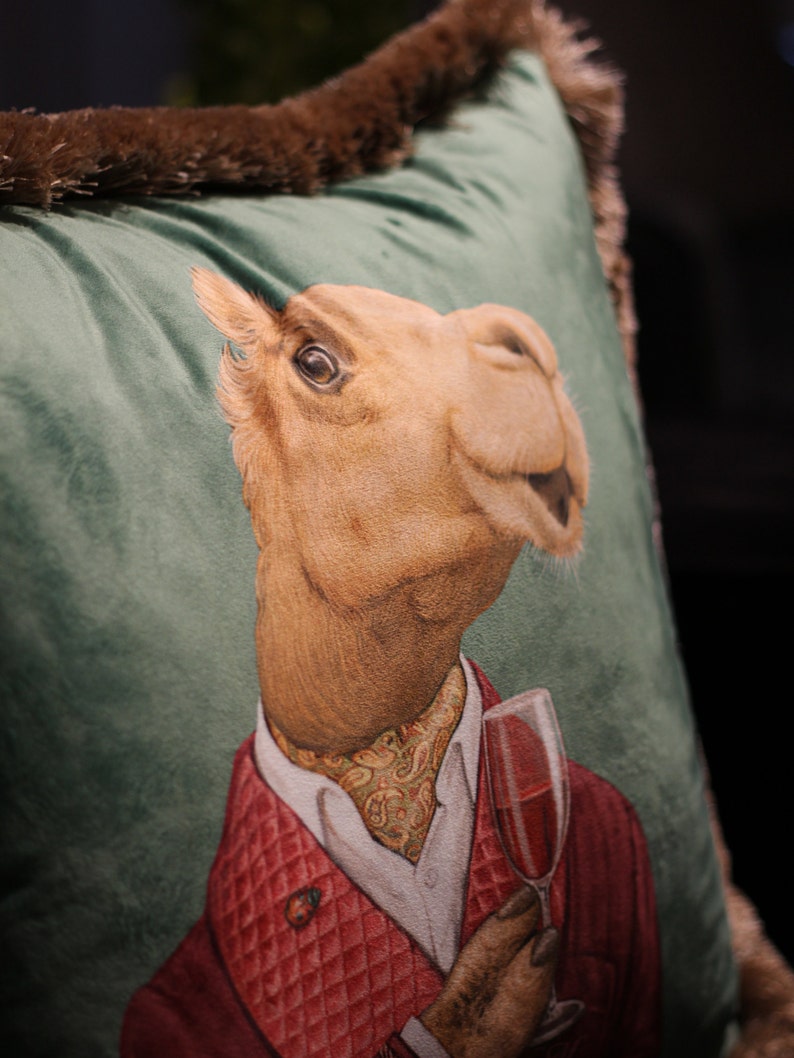 artdeco pillow decorative sofa pillow case home gift animal pattern pillow case Camel Pillow cushion cover