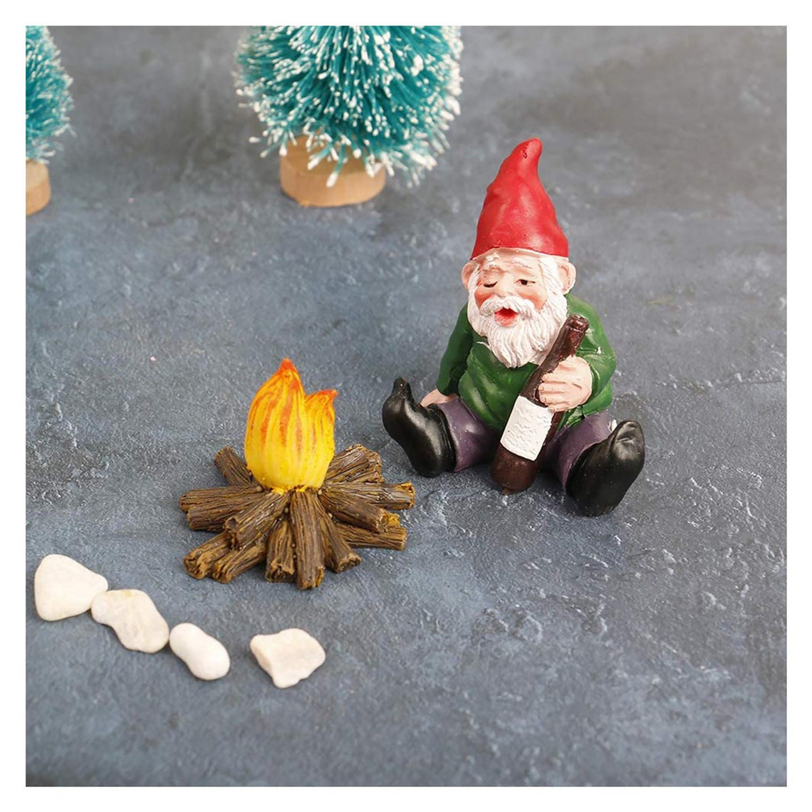 large resin gnomes