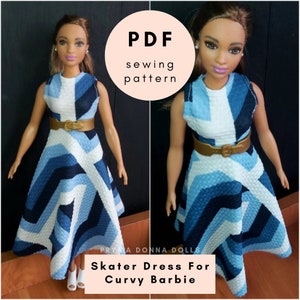 Curvy Barbie Pattern Etsy