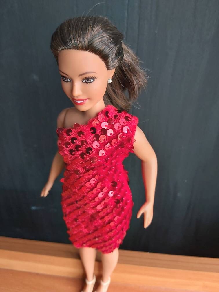 Barbie Dress / Curvy Barbie / Curvy Barbie Clothes / Barbie | Etsy