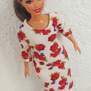 Floral Dress for 11.5-inch Fashion Doll